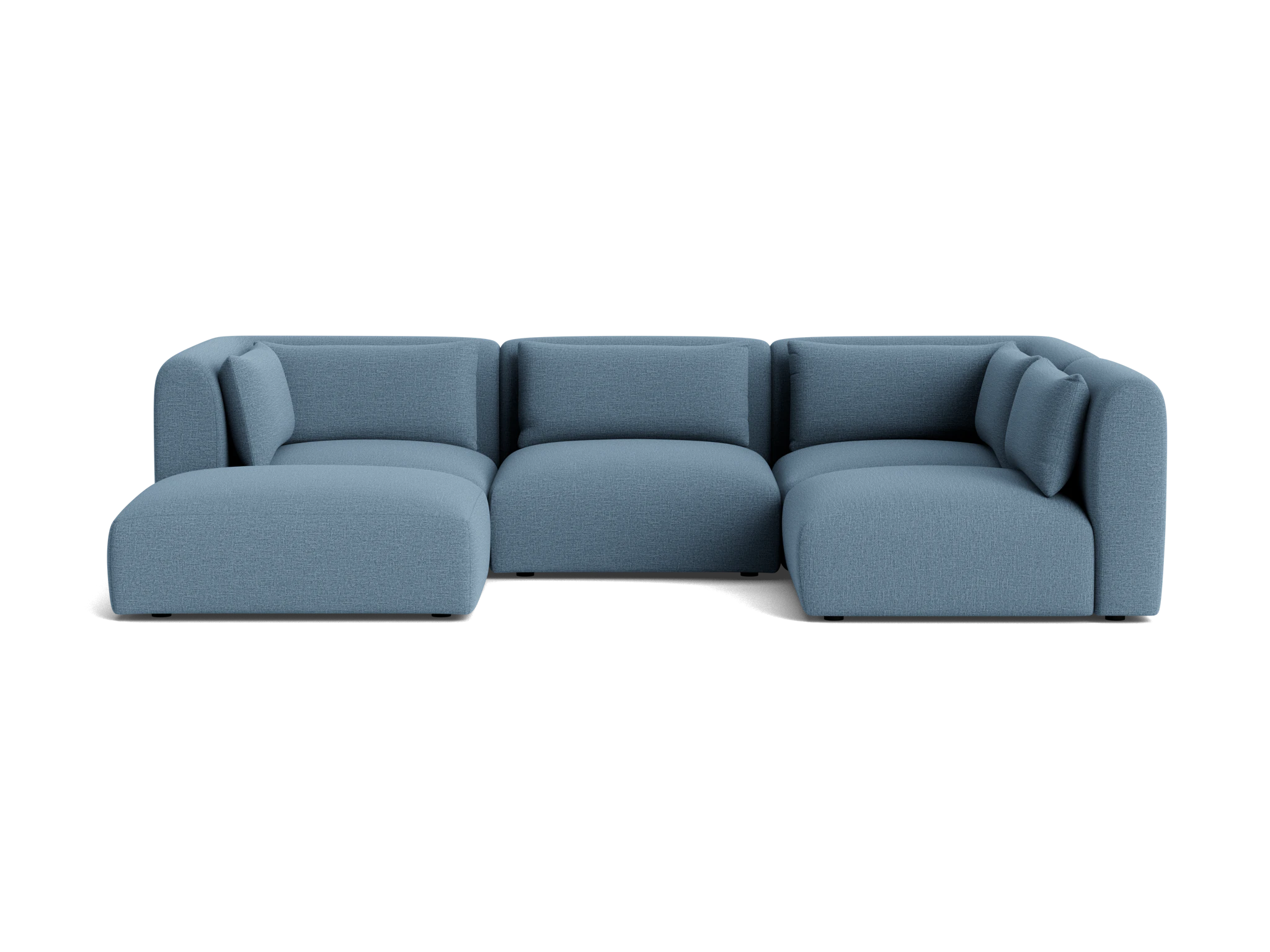 Carin Modular U-Sofa Bumper Sectional